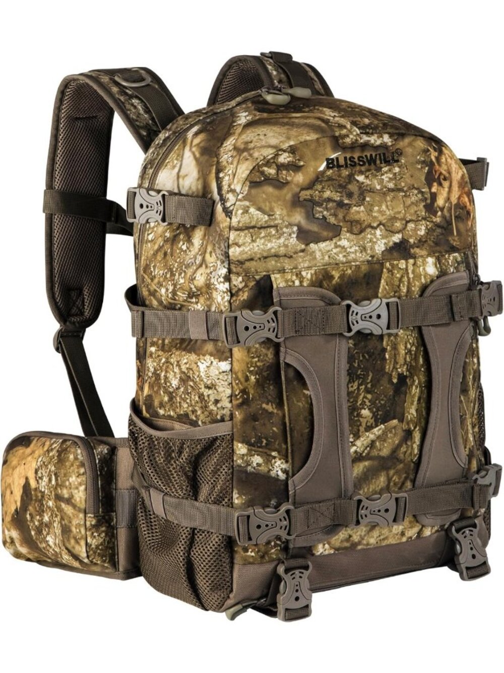 Silent Fabric Hunting Backpack for Men | Rifle & Bow Carry System | Outdoor Gear